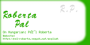 roberta pal business card